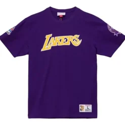 Apparel Mitchell & Ness T-Shirts & Tops-Champ City Ss Tee Los Angeles Lakers