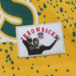 Apparel Mitchell & Ness T-Shirts & Tops-Champ City Sublimated Ss Tee Green Bay Packers