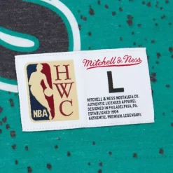 Apparel Mitchell & Ness T-Shirts & Tops-Champ City Sublimated Ss Tee Boston Celtics