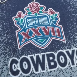 Apparel Mitchell & Ness T-Shirts & Tops-Champ City Sublimated Ss Tee Dallas Cowboys