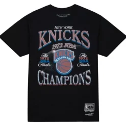 Apparel Mitchell & Ness T-Shirts & Tops-Champions Era Ss Tee Hwc New York Knicks