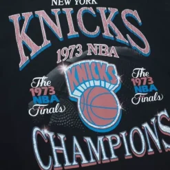 Apparel Mitchell & Ness T-Shirts & Tops-Champions Era Ss Tee Hwc New York Knicks