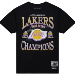 Apparel Mitchell & Ness T-Shirts & Tops-Champions Era Ss Tee Hwc Los Angeles Lakers