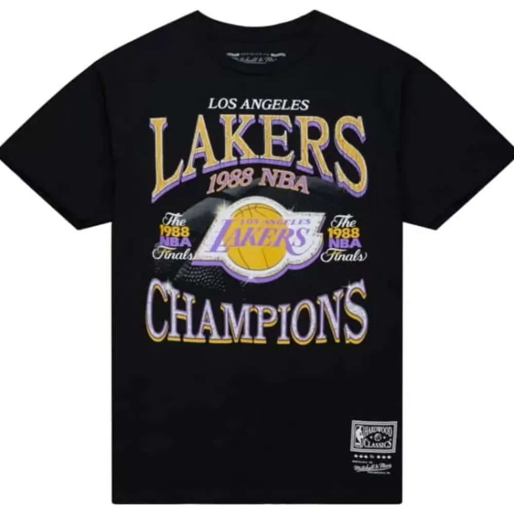 Apparel Mitchell & Ness T-Shirts & Tops-Champions Era Ss Tee Hwc Los Angeles Lakers