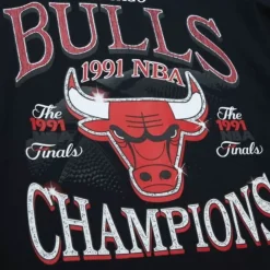 Apparel Mitchell & Ness T-Shirts & Tops-Champions Era Ss Tee Hwc Chicago Bulls