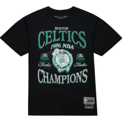Apparel Mitchell & Ness T-Shirts & Tops-Champions Era Ss Tee Hwc Boston Celtics