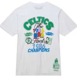Apparel Mitchell & Ness T-Shirts & Tops-Champs Fest Ss Tee Hwc Boston Celtics