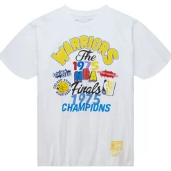 Apparel Mitchell & Ness T-Shirts & Tops-Champs Fest Ss Tee Hwc Golden State Warriors