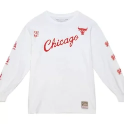 Apparel Mitchell & Ness T-Shirts & Tops-Cherry Bomb Ls Tee Chicago Bulls