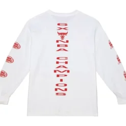 Apparel Mitchell & Ness T-Shirts & Tops-Cherry Bomb Ls Tee Chicago Bulls