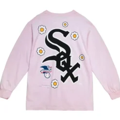 Apparel Mitchell & Ness T-Shirts & Tops-Chicago Arched Long Sleeve Chicago White Sox