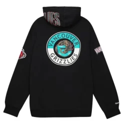 Apparel Mitchell & Ness Hoodies & Sweatshirts-City Collection Fleece Hoody Vancouver Grizzlies