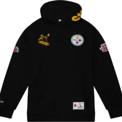 Apparel Mitchell & Ness Hoodies & Sweatshirts-City Collection Fleece Hoody Pittsburgh Steelers