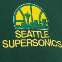 Apparel Mitchell & Ness Hoodies & Sweatshirts-City Collection Fleece Hoody Seattle Supersonics