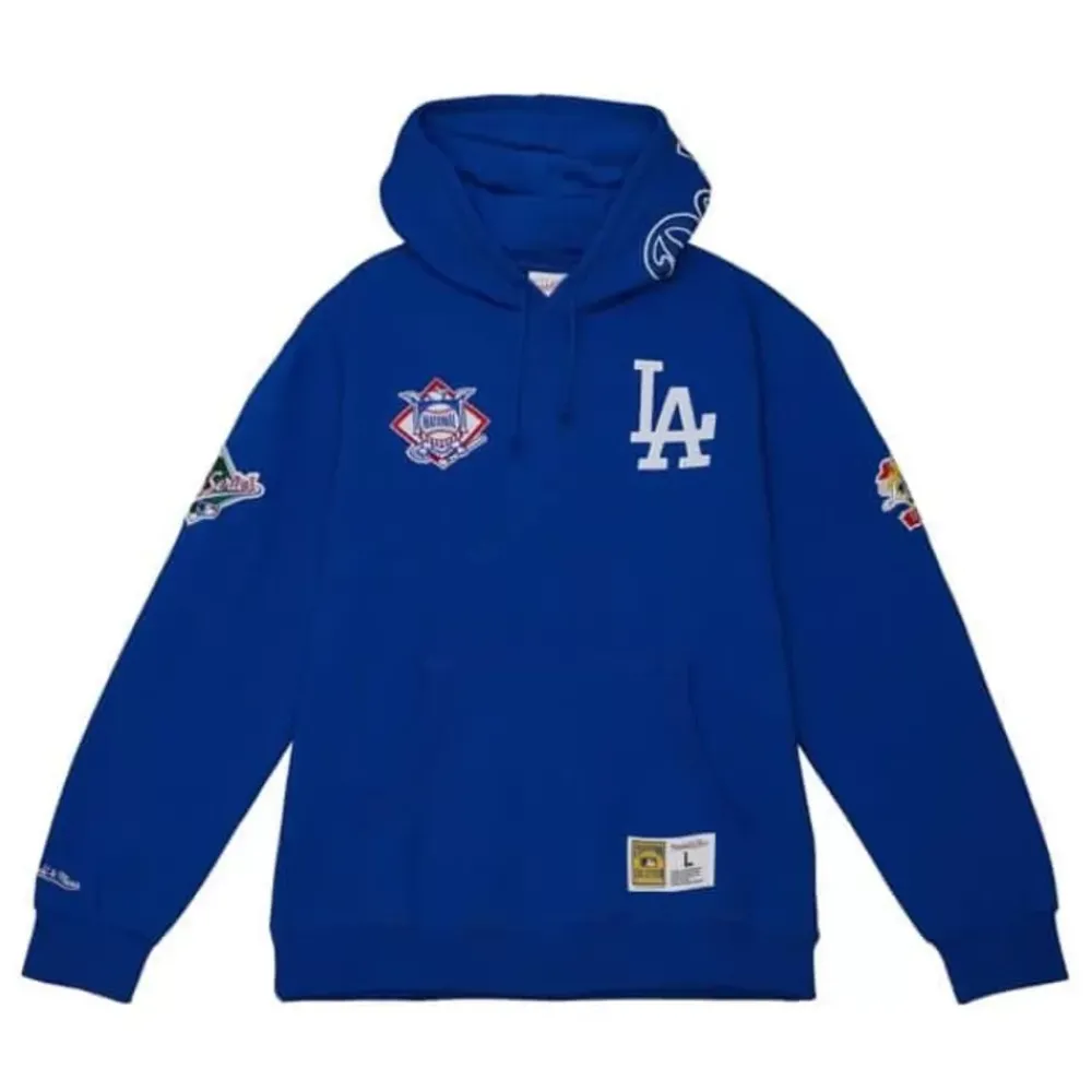 Apparel Mitchell & Ness Hoodies & Sweatshirts-City Collection Fleece Hoody Los Angeles Dodgers