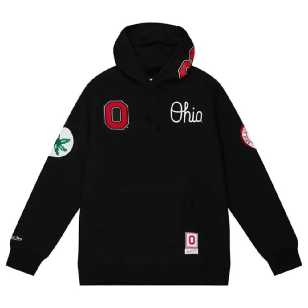 Apparel Mitchell & Ness Hoodies & Sweatshirts-City Collection Fleece Hoody Ohio State
