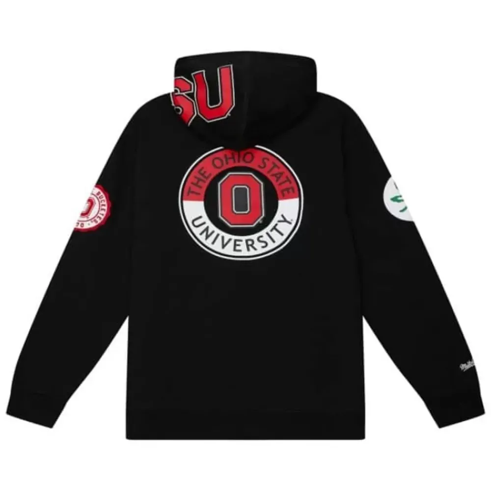 Apparel Mitchell & Ness Hoodies & Sweatshirts-City Collection Fleece Hoody Ohio State