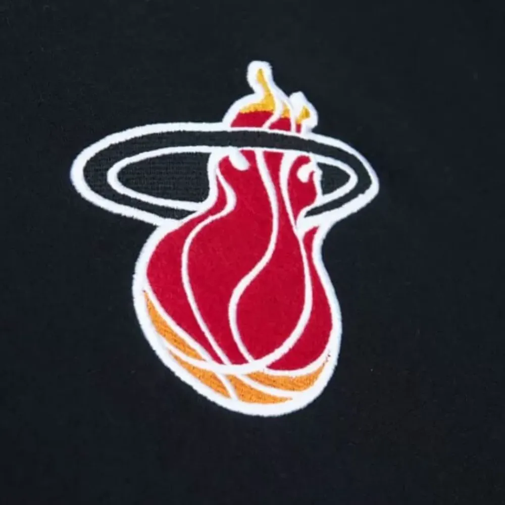 Apparel Mitchell & Ness Hoodies & Sweatshirts-City Collection Fleece Hoody Miami Heat