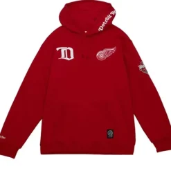 Apparel Mitchell & Ness Hoodies & Sweatshirts-City Collection Fleece Hoody Detroit Red Wings