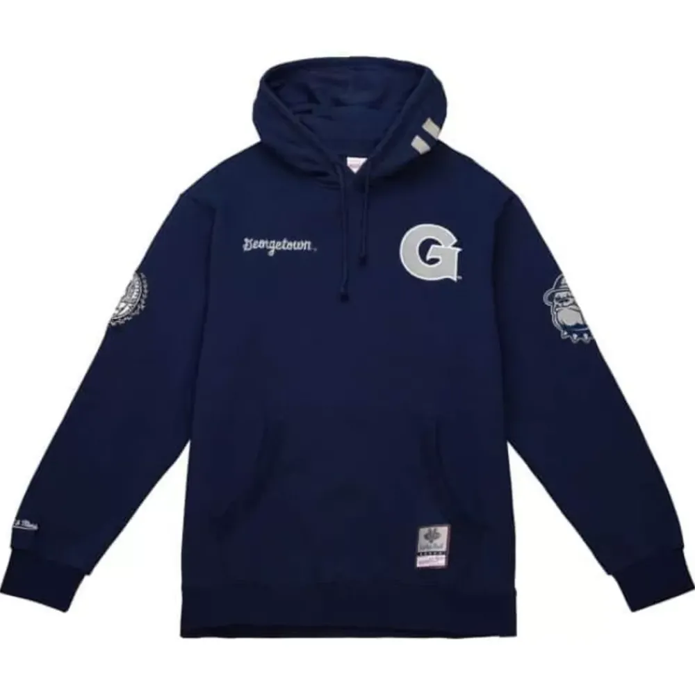 Apparel Mitchell & Ness Hoodies & Sweatshirts-City Collection Fleece Hoody Georgetown University
