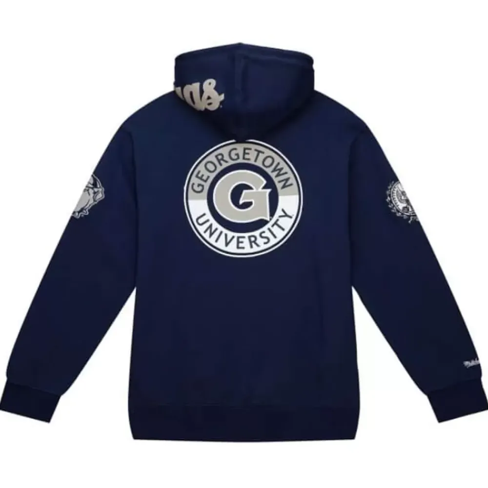 Apparel Mitchell & Ness Hoodies & Sweatshirts-City Collection Fleece Hoody Georgetown University