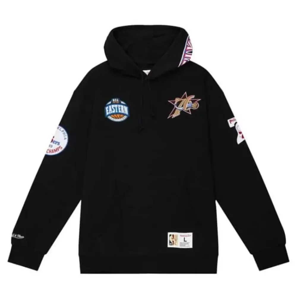 Apparel Mitchell & Ness Hoodies & Sweatshirts-City Collection Fleece Hoody Philadelphia 76Ers