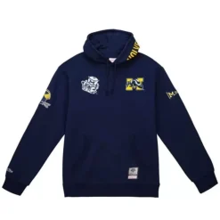 Apparel Mitchell & Ness Hoodies & Sweatshirts-City Collection Fleece Hoody University Of Michigan
