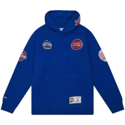 Apparel Mitchell & Ness Hoodies & Sweatshirts-City Collection Fleece Hoody Detroit Pistons