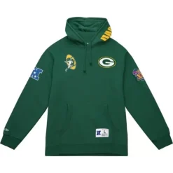 Apparel Mitchell & Ness Hoodies & Sweatshirts-City Collection Fleece Hoody Green Bay Packers