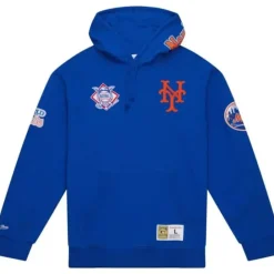 Apparel Mitchell & Ness Hoodies & Sweatshirts-City Collection Fleece Hoody New York Mets