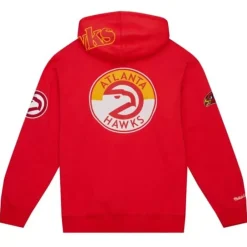 Apparel Mitchell & Ness Hoodies & Sweatshirts-City Collection Fleece Hoody Atlanta Hawks