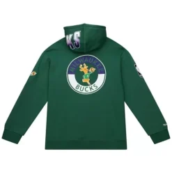 Apparel Mitchell & Ness Hoodies & Sweatshirts-City Collection Fleece Hoody Milwaukee Bucks