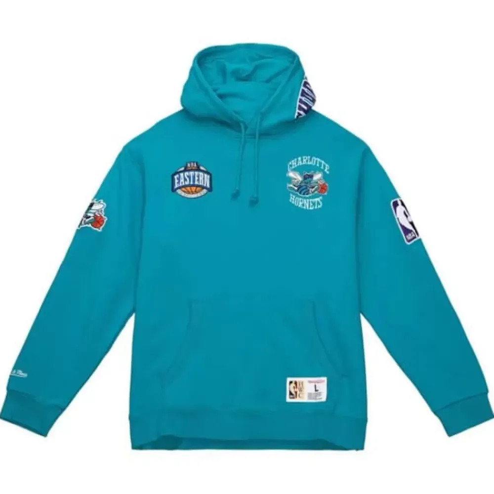 Apparel Mitchell & Ness Hoodies & Sweatshirts-City Collection Fleece Hoody Charlotte Hornets