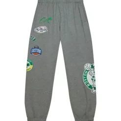 Apparel Mitchell & Ness Shorts-City Collection Fleece Pants Boston Celtics