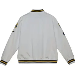 Apparel Mitchell & Ness Jackets & Outerwear-City Collection Lightweight Satin Jacket University Of Michigan