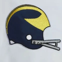 Apparel Mitchell & Ness Jackets & Outerwear-City Collection Lightweight Satin Jacket University Of Michigan