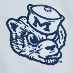 Apparel Mitchell & Ness Jackets & Outerwear-City Collection Lightweight Satin Jacket University Of Michigan