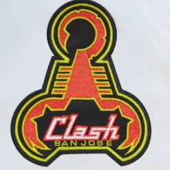 Apparel Mitchell & Ness Jackets & Outerwear-City Collection Lightweight Satin Jacket San Jose Clash