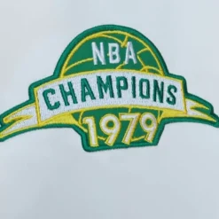 Apparel Mitchell & Ness Jackets & Outerwear-City Collection Lightweight Satin Jacket Seattle Supersonics