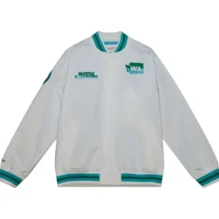 Apparel Mitchell & Ness Jackets & Outerwear-City Collection Lightweight Satin Jacket Seattle Sounders Fc
