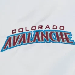Apparel Mitchell & Ness Jackets & Outerwear-City Collection Lightweight Satin Jacket Colorado Avalanche