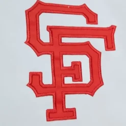 Apparel Mitchell & Ness Jackets & Outerwear-City Collection Lightweight Satin Jacket San Francisco Giants