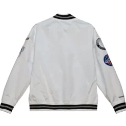 Apparel Mitchell & Ness Jackets & Outerwear-City Collection Lightweight Satin Jacket Chicago White Sox