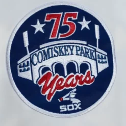 Apparel Mitchell & Ness Jackets & Outerwear-City Collection Lightweight Satin Jacket Chicago White Sox