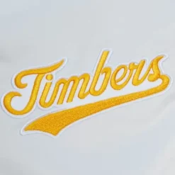 Apparel Mitchell & Ness Jackets & Outerwear-City Collection Lightweight Satin Jacket Portland Timbers