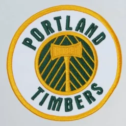 Apparel Mitchell & Ness Jackets & Outerwear-City Collection Lightweight Satin Jacket Portland Timbers