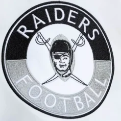 Apparel Mitchell & Ness Jackets & Outerwear-City Collection Lightweight Satin Jacket Oakland Raiders