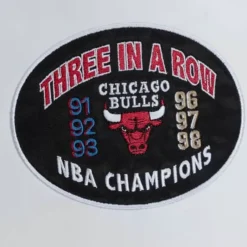 Apparel Mitchell & Ness Jackets & Outerwear-City Collection Lightweight Satin Jacket Chicago Bulls