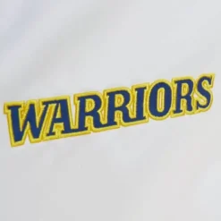 Apparel Mitchell & Ness Jackets & Outerwear-City Collection Lightweight Satin Jacket Golden State Warriors