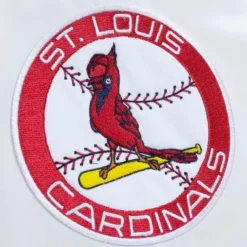 Apparel Mitchell & Ness Jackets & Outerwear-City Collection Lightweight Satin Jacket St. Louis Cardinals